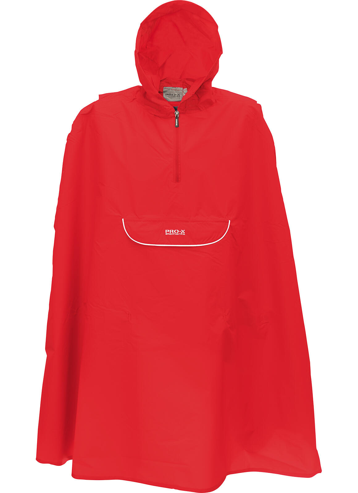 PRO-X ELEMENTS Poncho Pasino junior polyamide rood maat 152