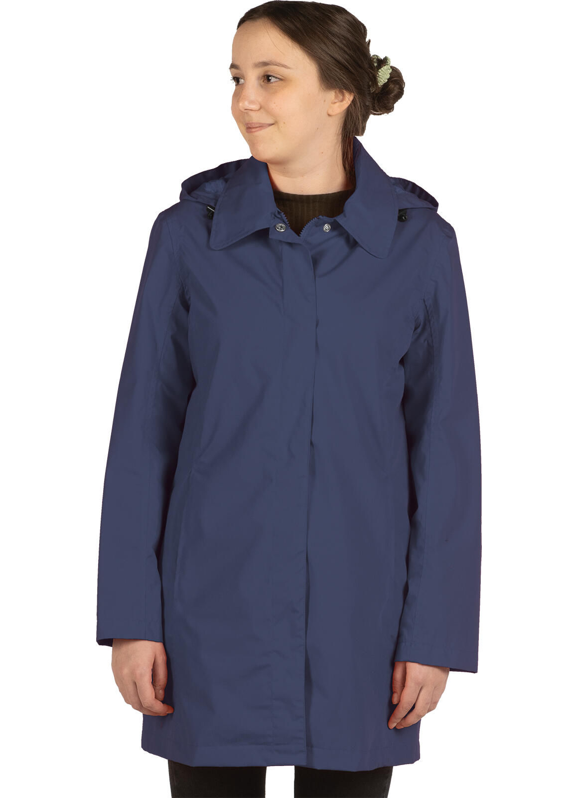 Imperméable femme CANDY Vintage Indigo-Bleu 3/5