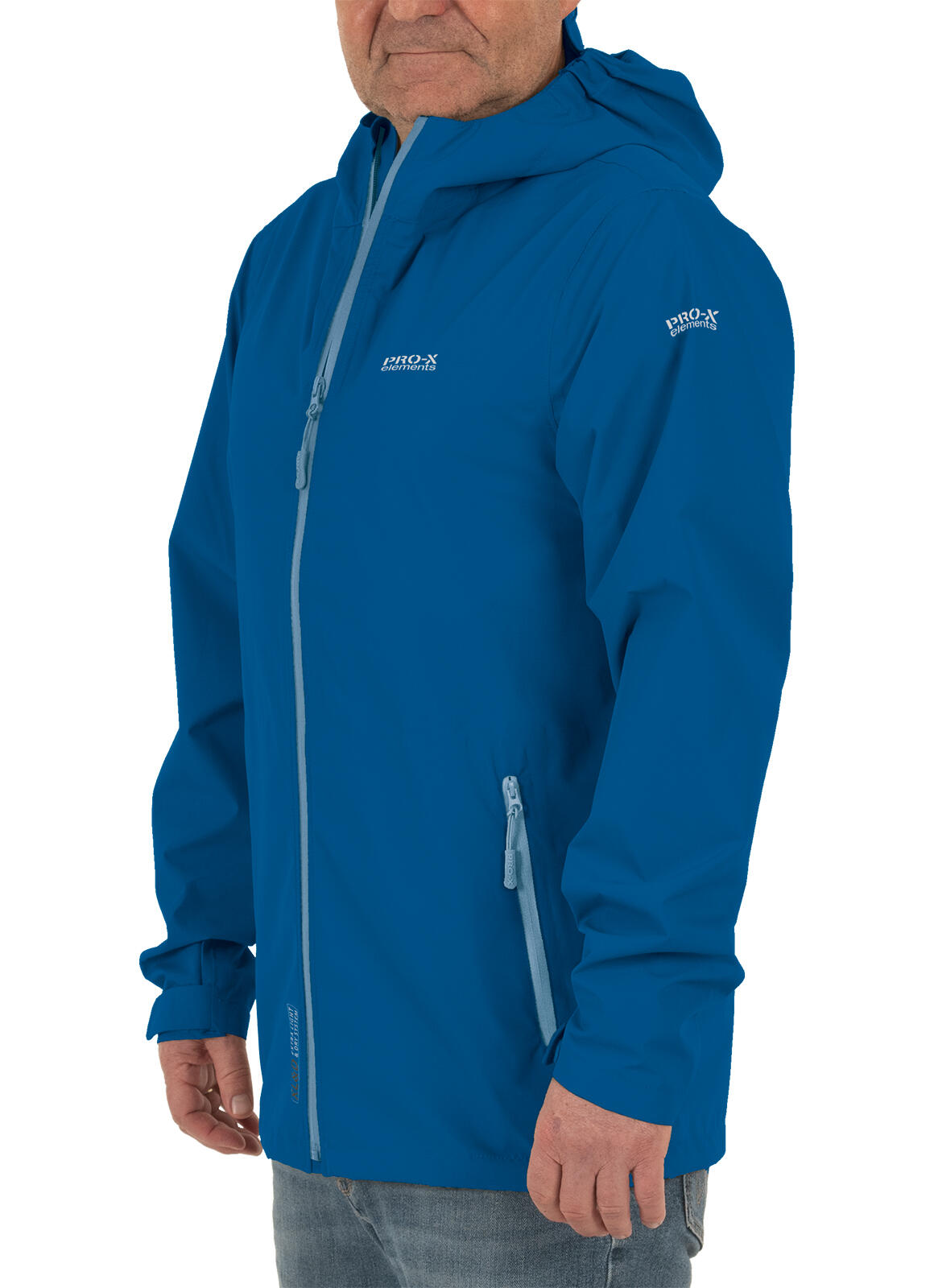 Veste fonctionnelle homme BLAKE bleu posidonie 4/4