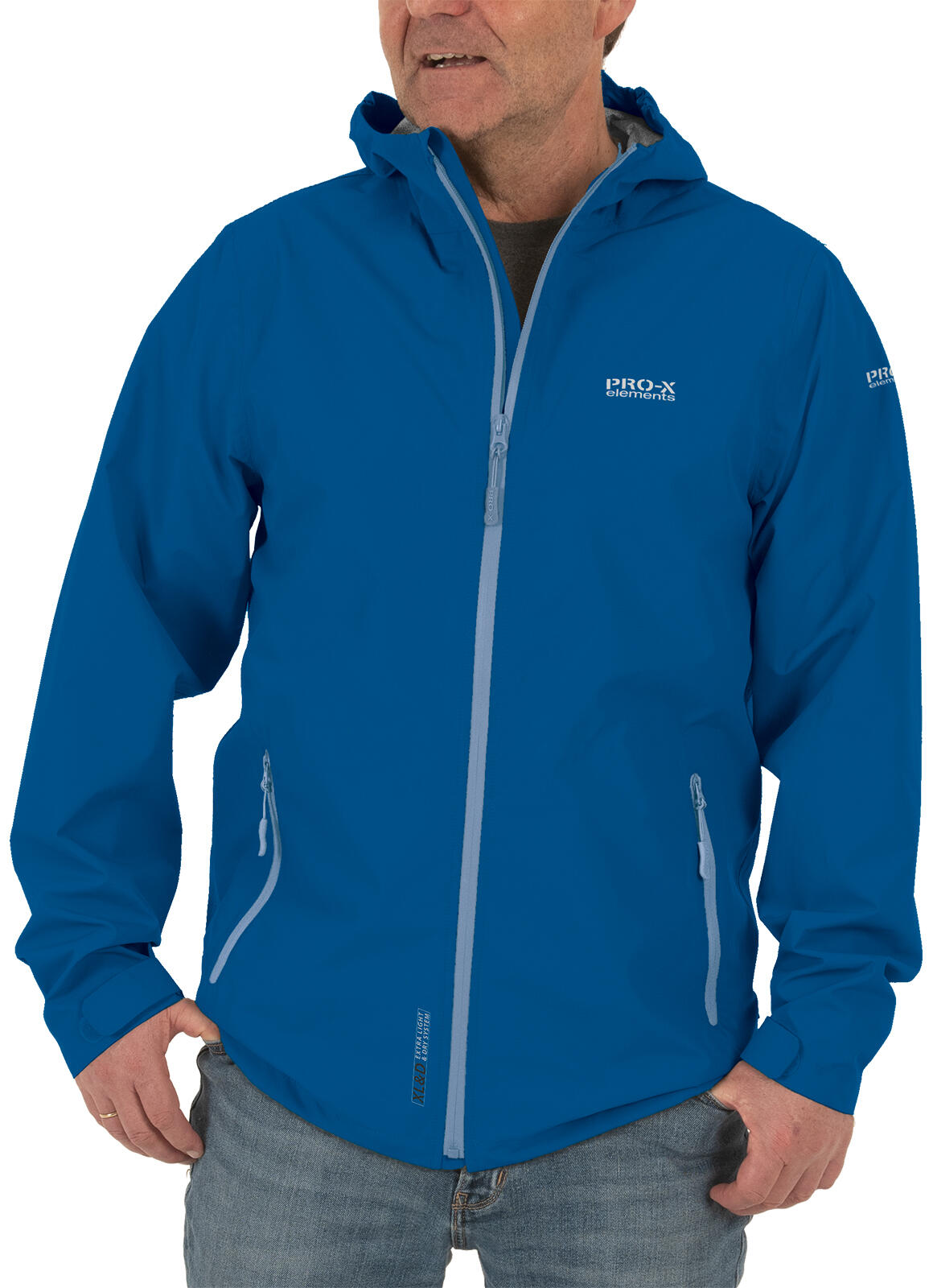 Veste fonctionnelle homme BLAKE bleu posidonie 2/4