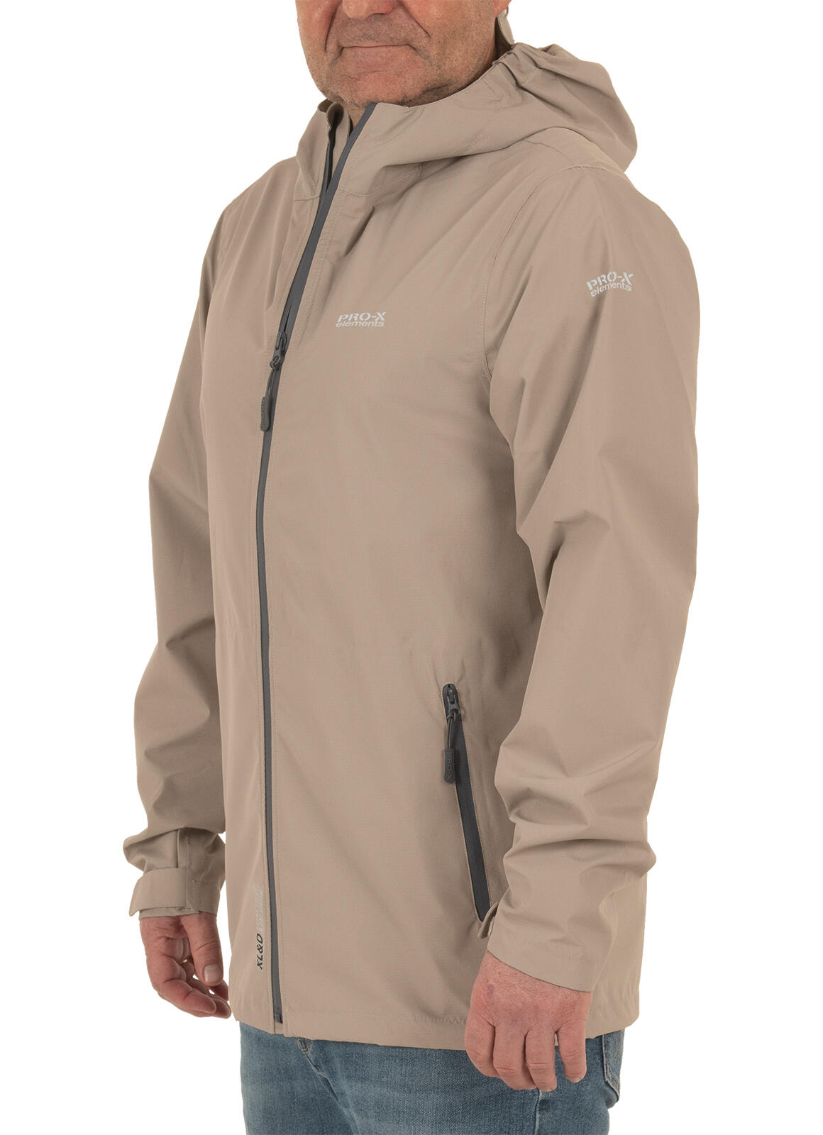 Giacca funzionale da uomo BLAKE marrone driftwood 4/4