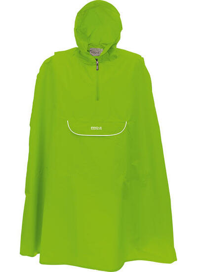 Cape de pluie pour vélo enfant PASINO vert fluo