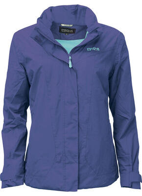 Outdoorjas cindy dames polyester indigo maat 36