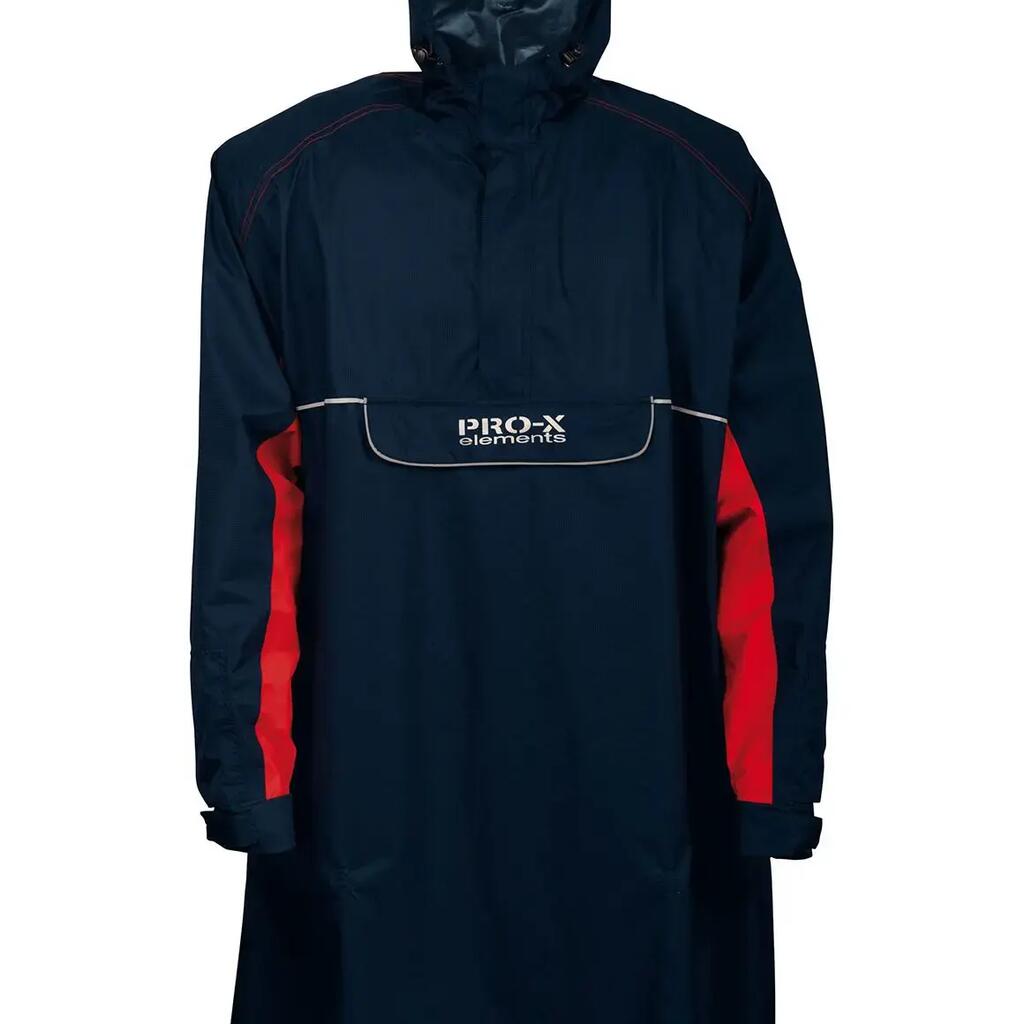 Unisex Rain Poncho BERN Navy/Red