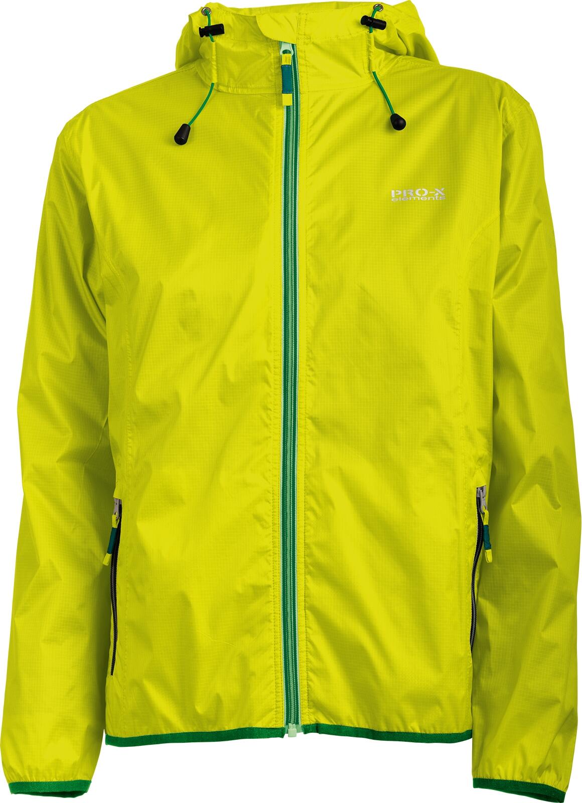 PRO-X ELEMENTS Regenjas Cleek dames polyamide geel mt 40