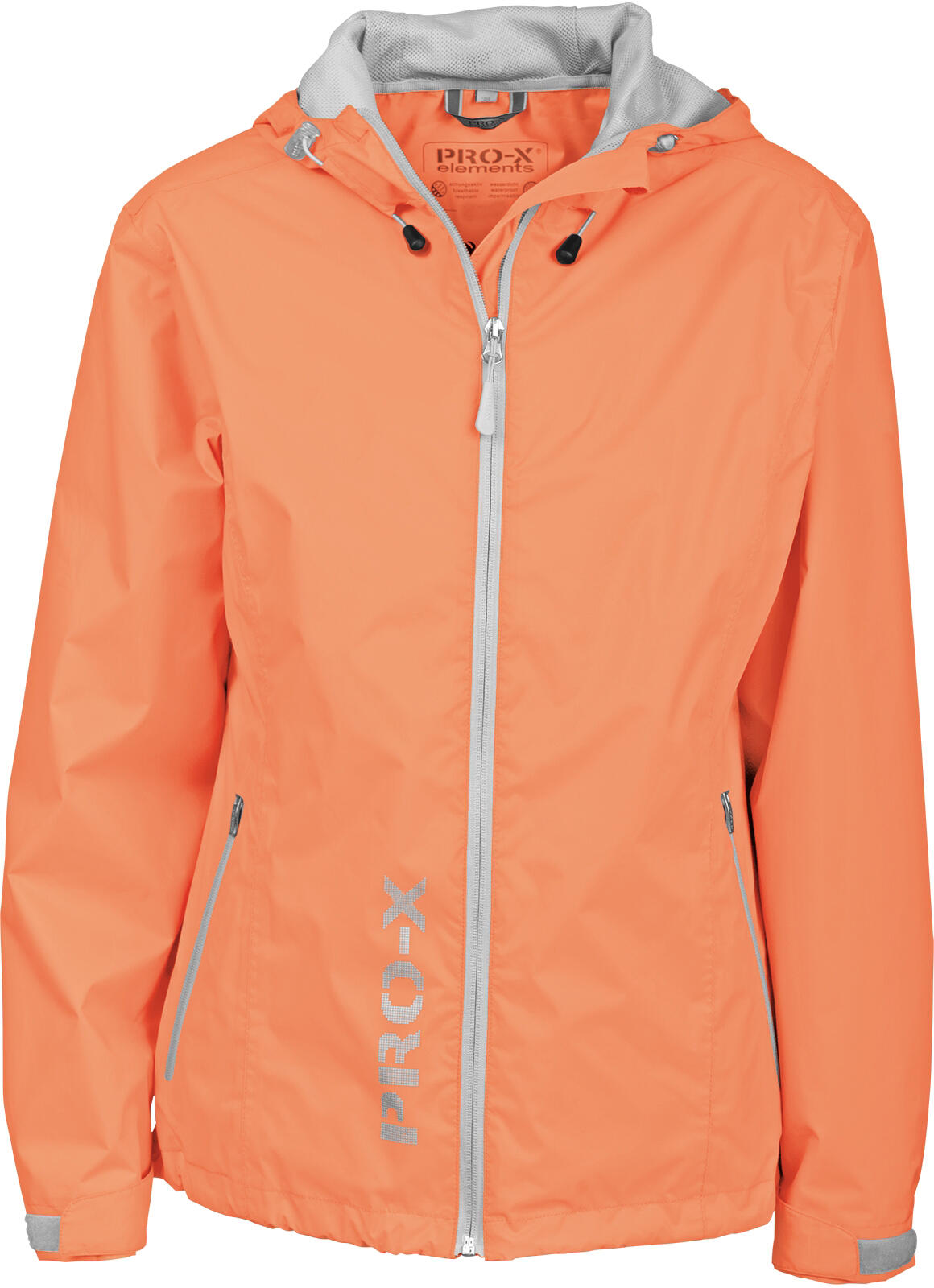 PRO-X ELEMENTS Damen Regenjacke LADY FLASH Lobster-Rot