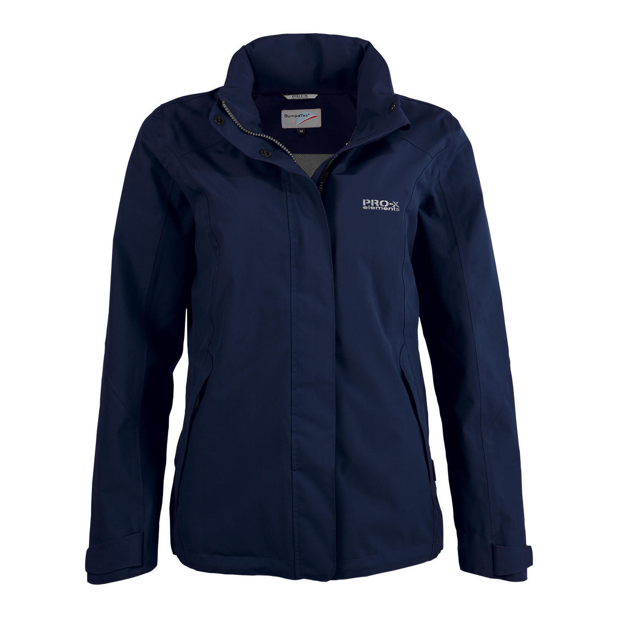 Pro-x Elements - Veste Fonctionnelle Femme Sky Ladies Bleu Marine - Coupe-pluie - Bleu - 44 - Decathlon