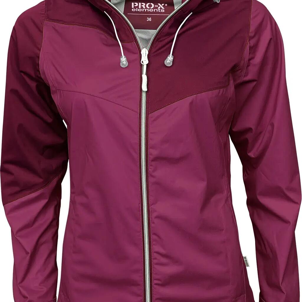 Women's functional jacket MIRELLA Rosewine