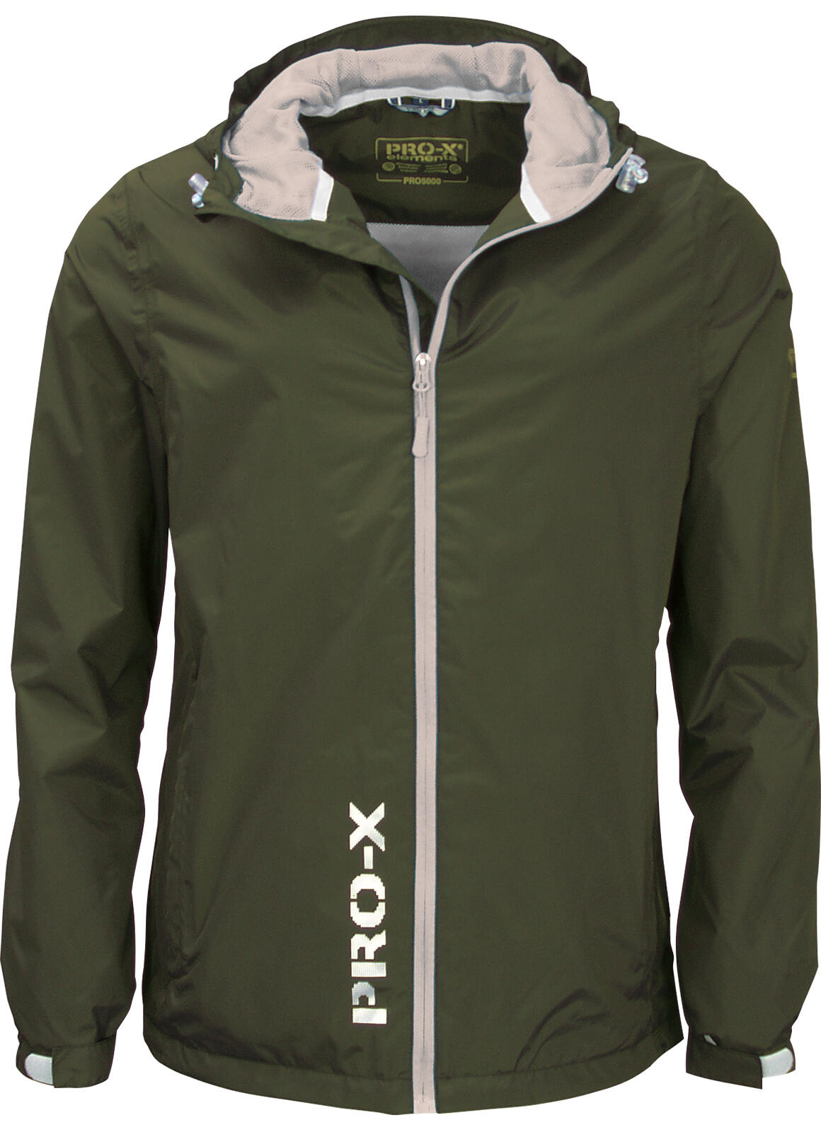 PRO-X ELEMENTS Kinder Funktionsjacke FLASHY Dark Olive-Grün