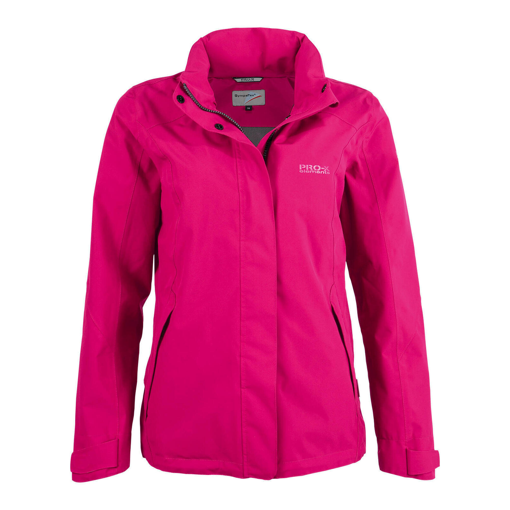 Pro-x Elements - Veste Fonctionnelle Femme Sky Ladies Rouge Cerise - Coupe-pluie - Rose|rouge - 46 L/xl - Decathlon