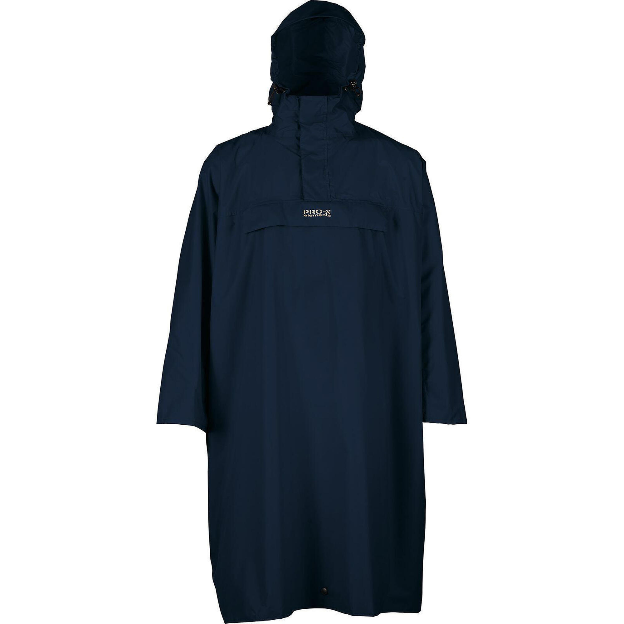 Pro-x Elements - Poncho De Pluie Homme Arosa Bleu Marine - Cape - Bleu - Decathlon