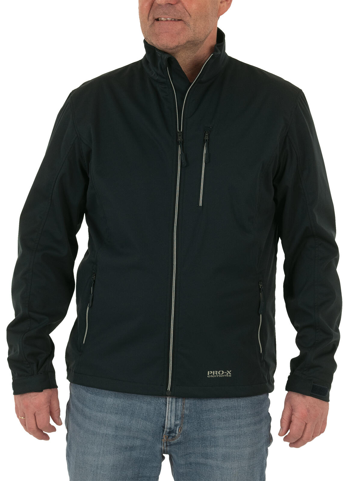 Veste softshell homme DARIO noire 3/5
