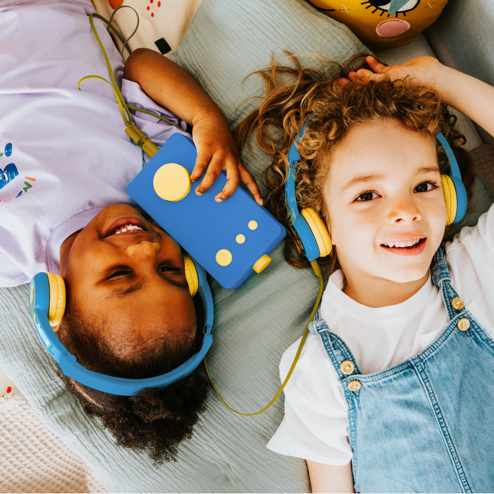 Lunii - Casque audio bleu – pour les enfants de 3 à 8 ans 2/6