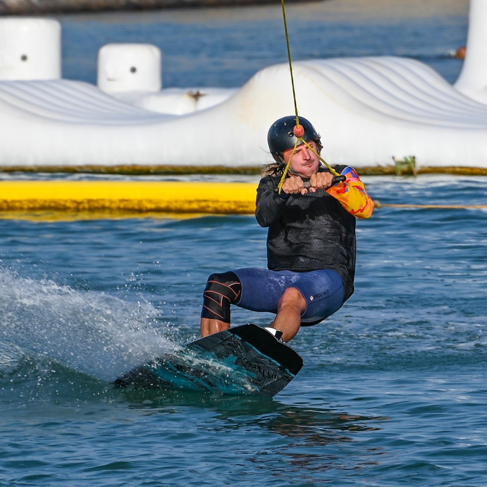 F2 Set Wakeboard Coast Petrol 144cm mit Wakebindung Team Boot L/XL 2/7