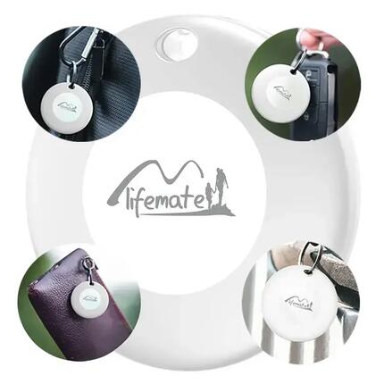 Lokalizator bluetooth do kluczy, obroży psa dla iOS biały MILI Life Tag