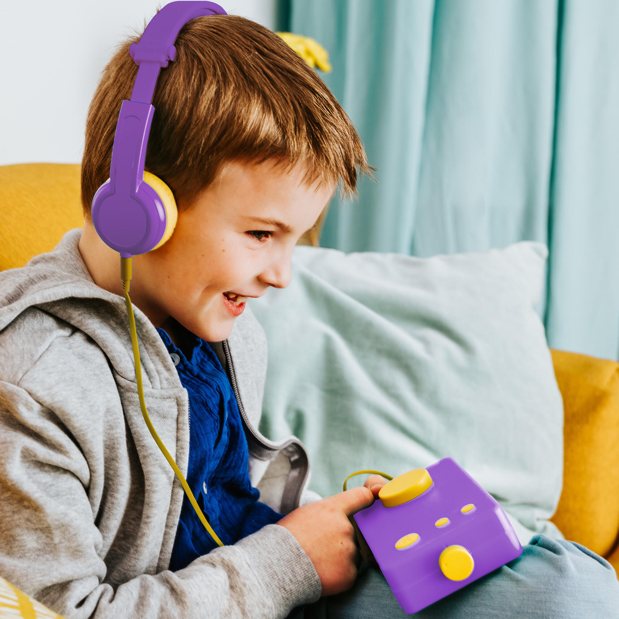 Lunii - Casque audio violet – pour les enfants de 3 à 8 ans 4/6