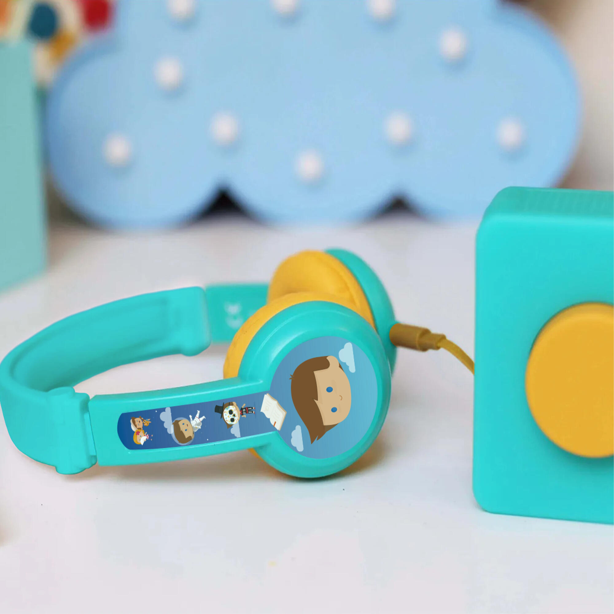 Lunii - Casque audio vert – pour les enfants de 3 à 8 ans 6/6