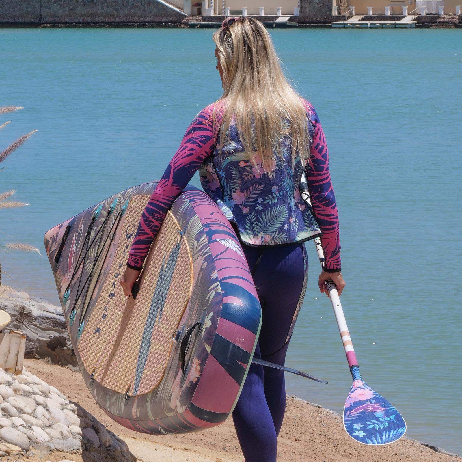 Tabla de Stand Up Paddle Inflable 'Strato Verde' 10,5' 5/7