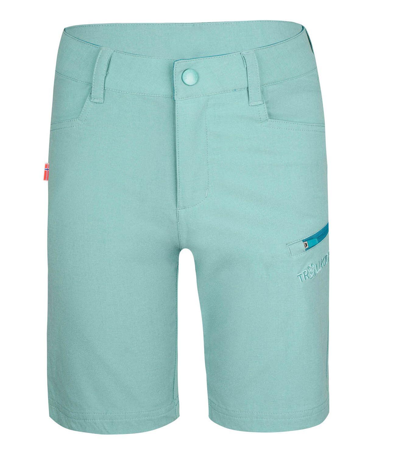 TROLLKIDS Kinder Funktionsshorts Haugesund Gletschergrün