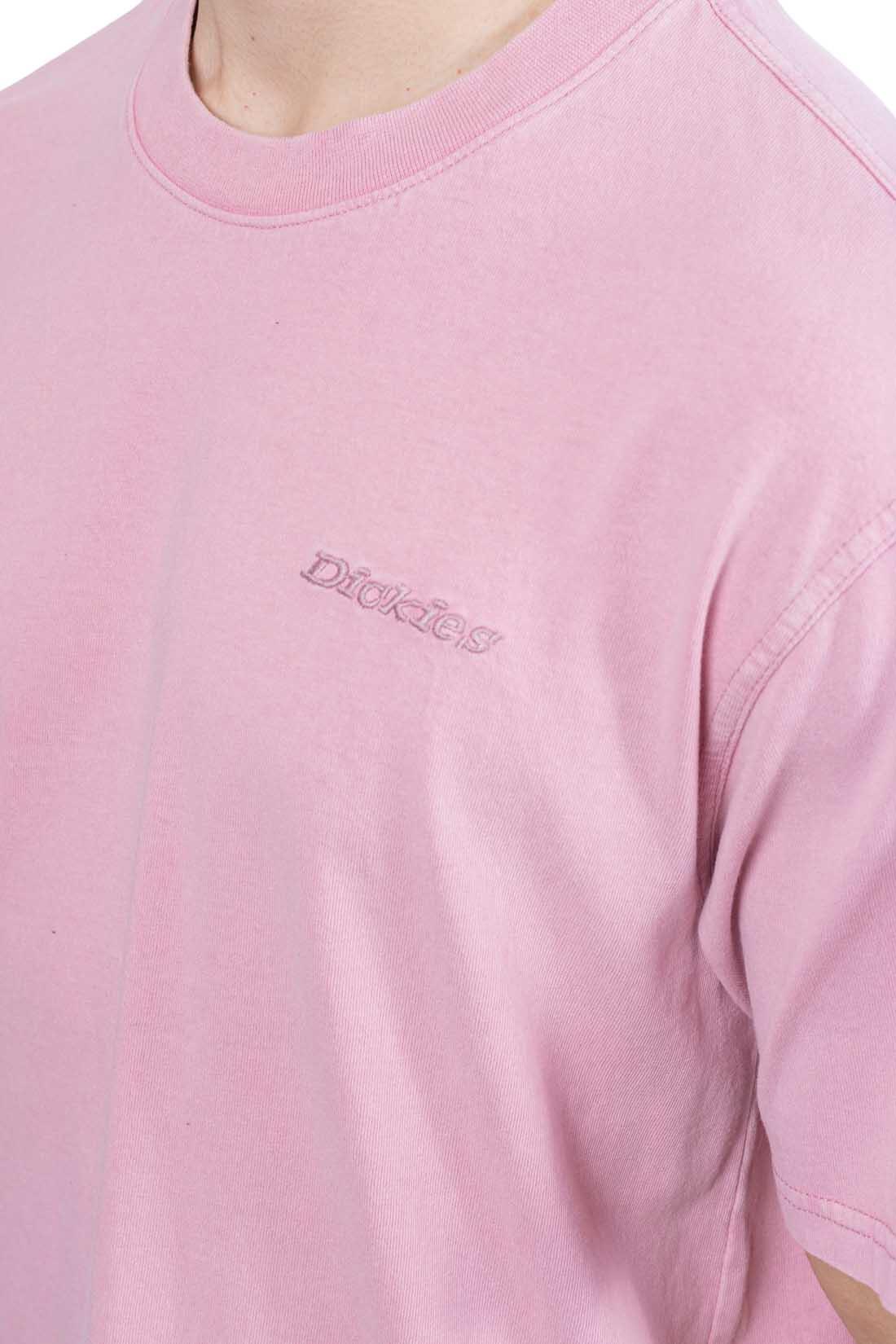 Camiseta para Hombre Dickies Plentywood  Rosa 5/5
