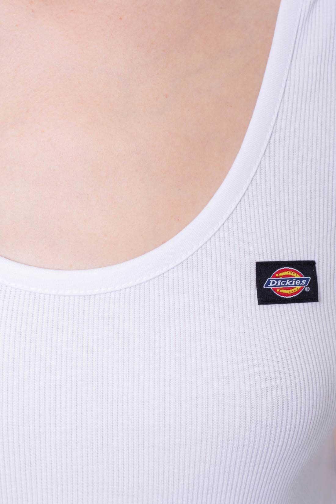 Debardeur Dickies modèle DK0A4XB9WHT pour femmes 5/5