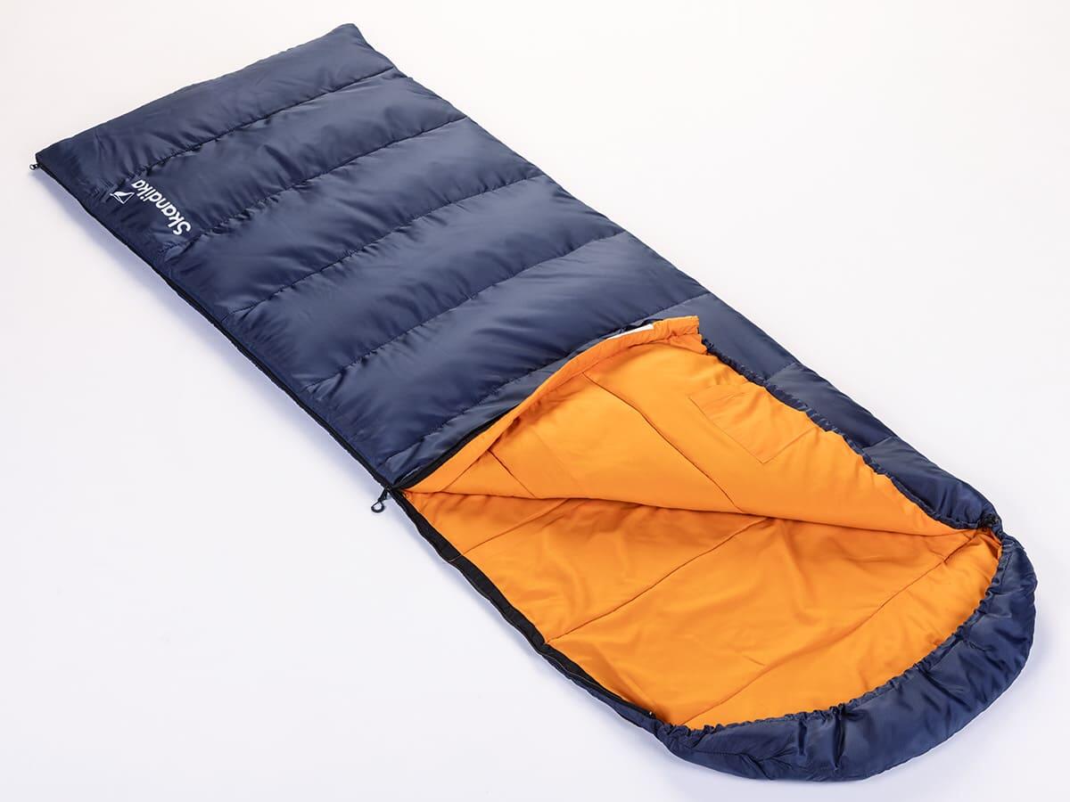 Seconde vie -  Sac de couchage Iceland - 3 Saisons - 220x80 cm - Zip à gauche 4/7