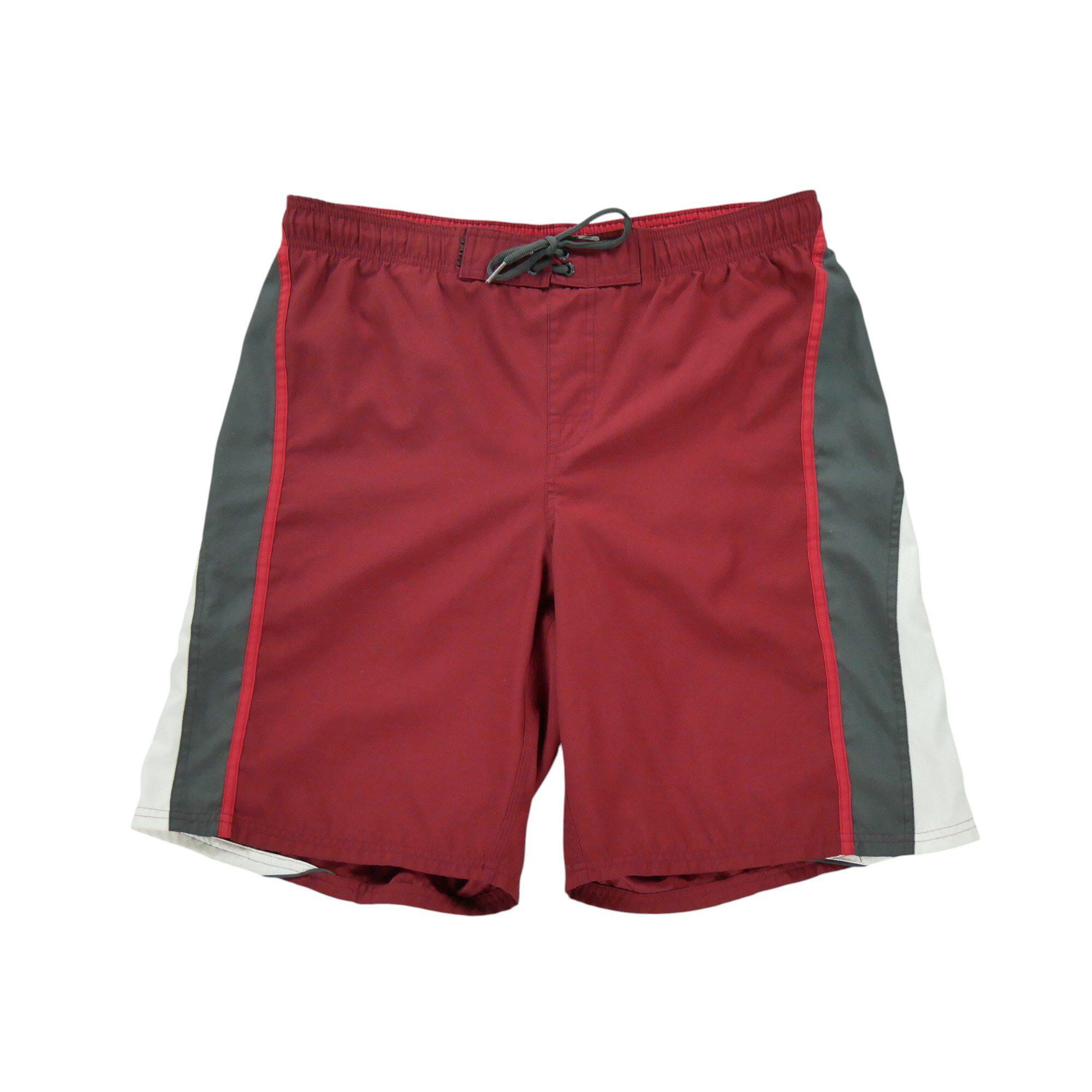 NIKE Reconditionné - Short de bain Homme solo Swoosh Rouge - Bon État