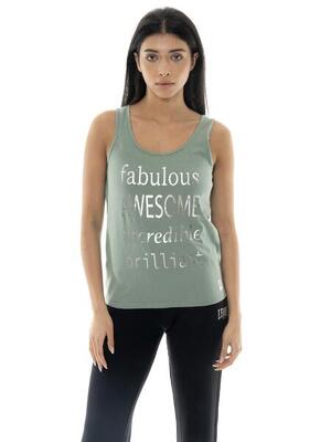 Leone Spring Vibes Damen-Tanktop aus Baumwolle
