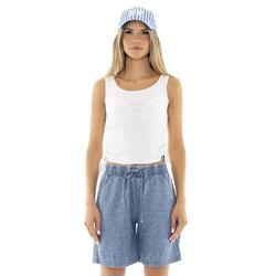 Débardeur côtelé à lacets femme Leone Fancy Stripes