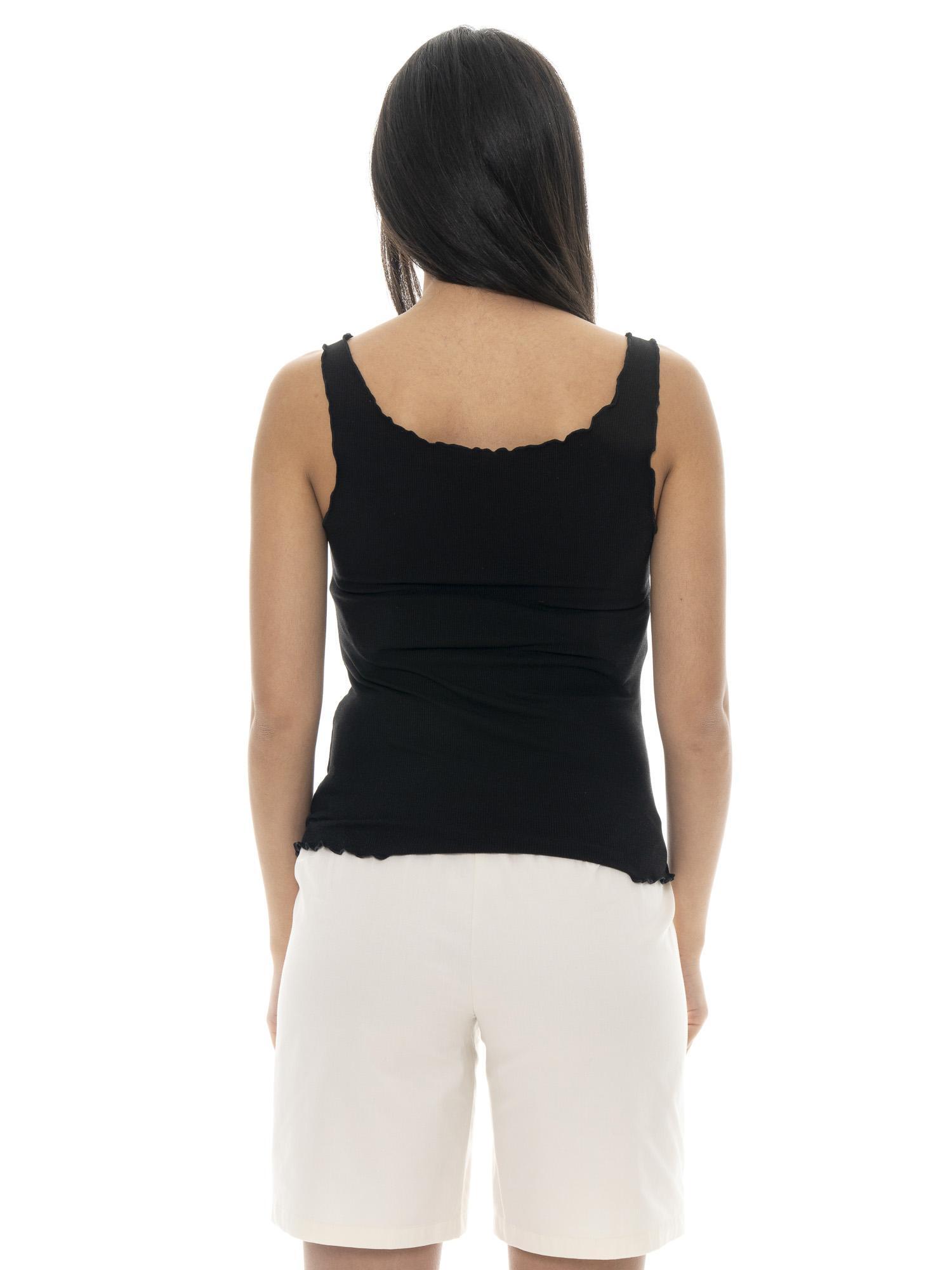 Canotta da donna in costina elasticizzata Leone Chic Gold 4/7