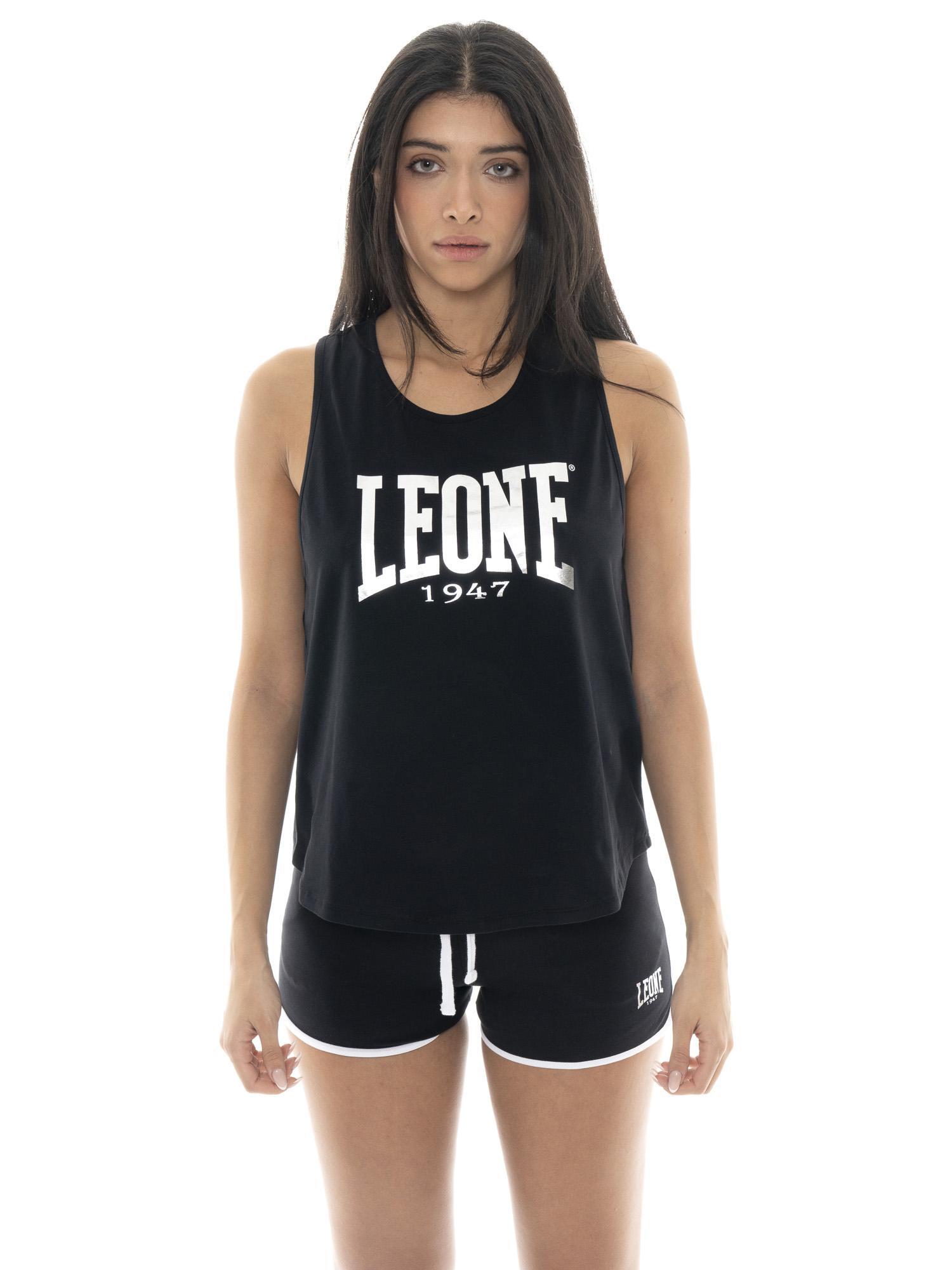 LEONE 1947 APPAREL Canotta da donna in cotone Leone Basic