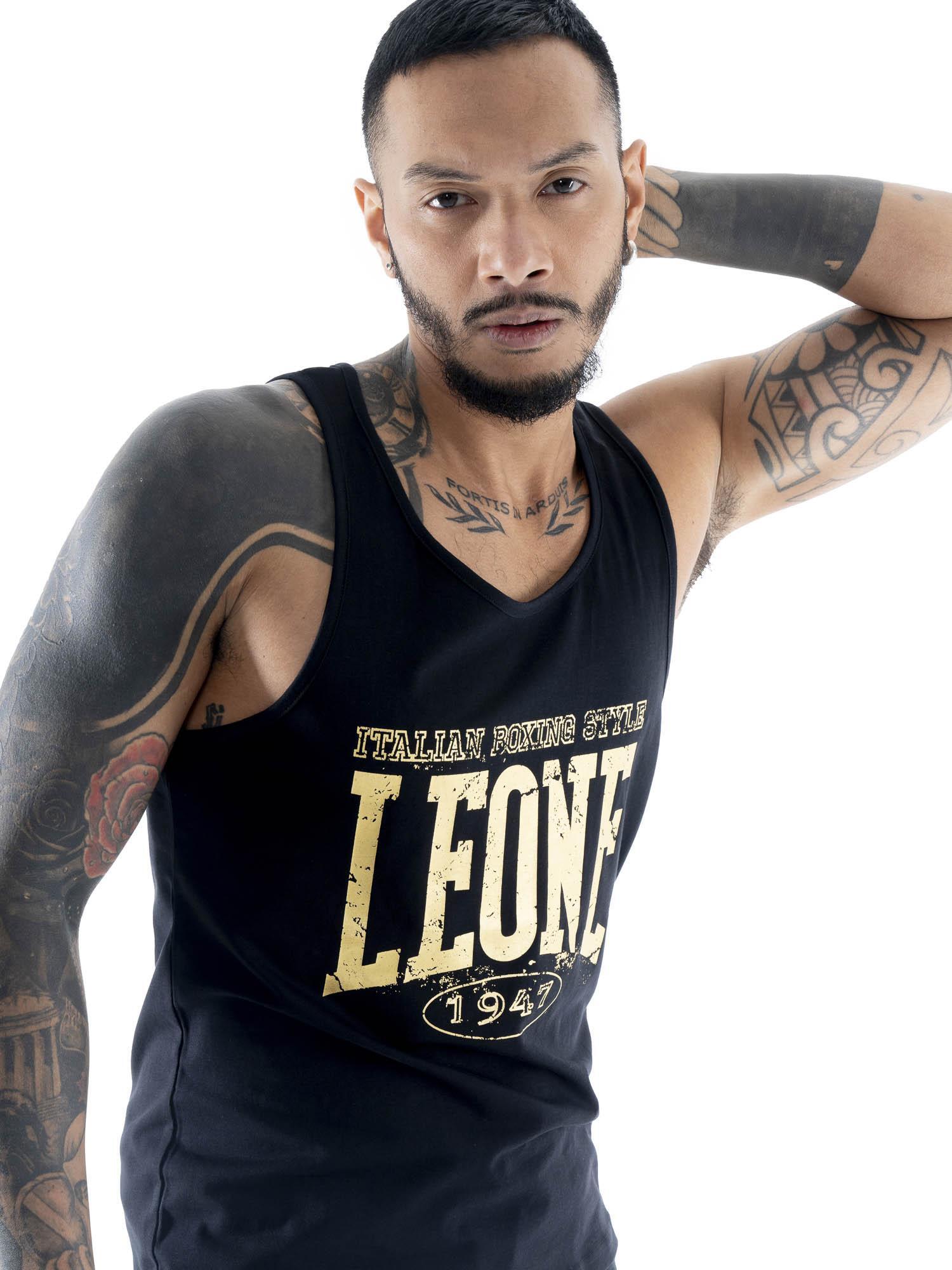 Canotta da uomo in cotone elasticizzato Leone Boxing Legend 5/5