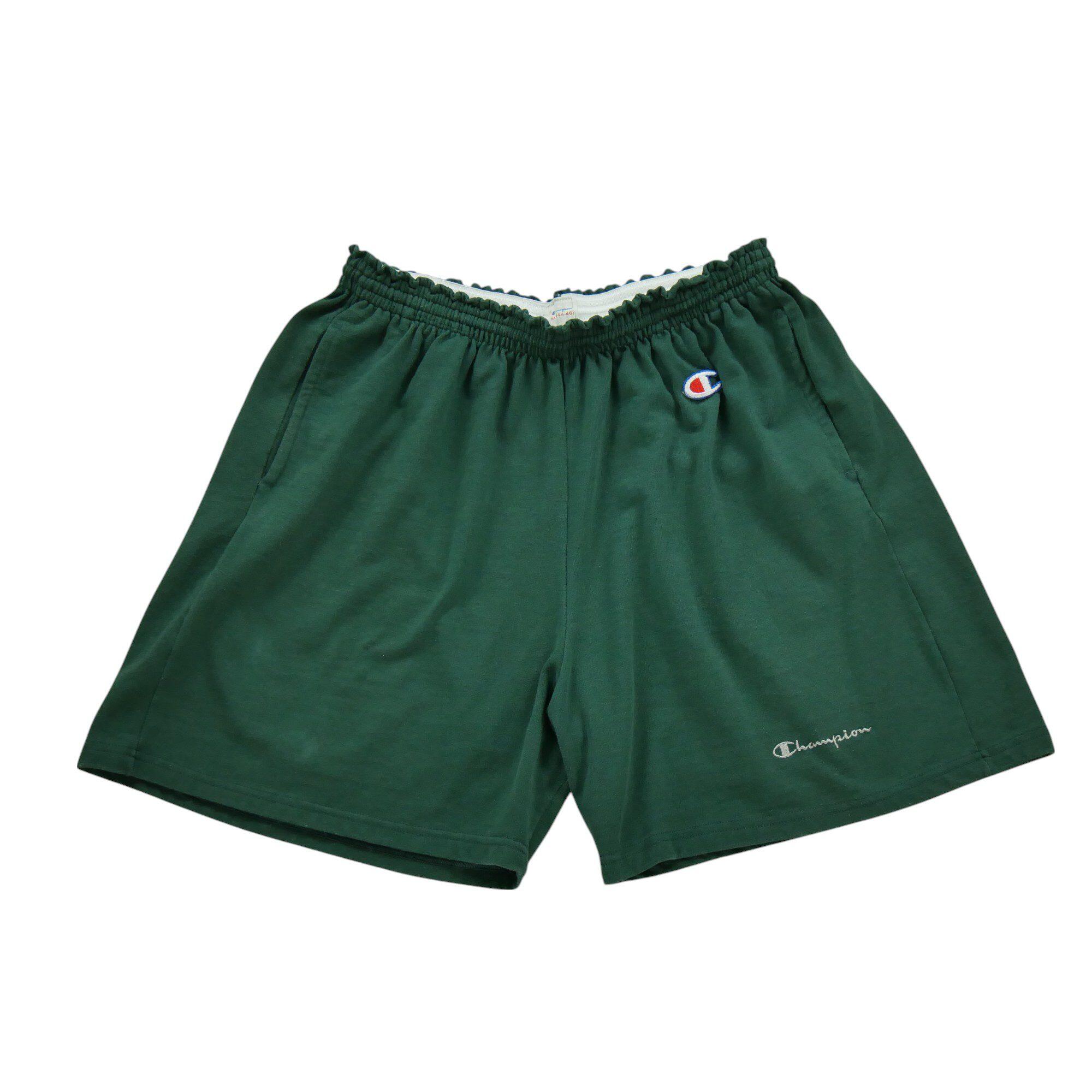 CHAMPION Segunda Vida - Pantalones cortos verdes para hombres - En buenas condiciones
