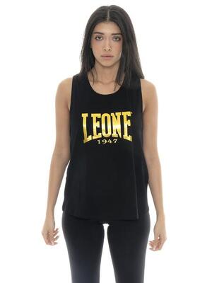Canotta da donna in cotone elasticizzato Leone Gold