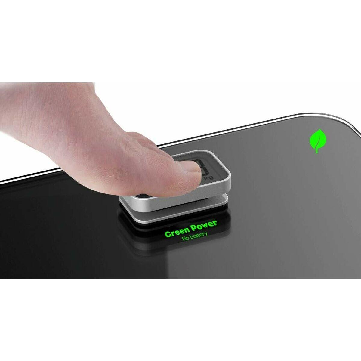SENZA MARCA Balança digital para casa de banho Little Balance Kinetic Premium noir