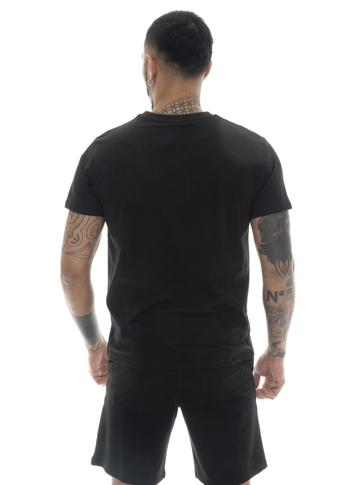 Camiseta hombre Leone 1947 Apparel manga corta algodón elástico 4/5