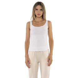 Débardeur femme côtelé stretch Leone Chic Gold