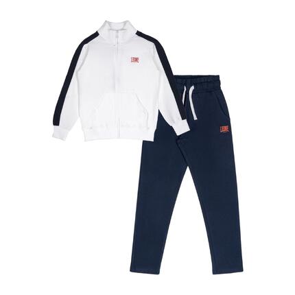 Bluza z bawełna z pełny zamek błyskawiczny na czas wolny