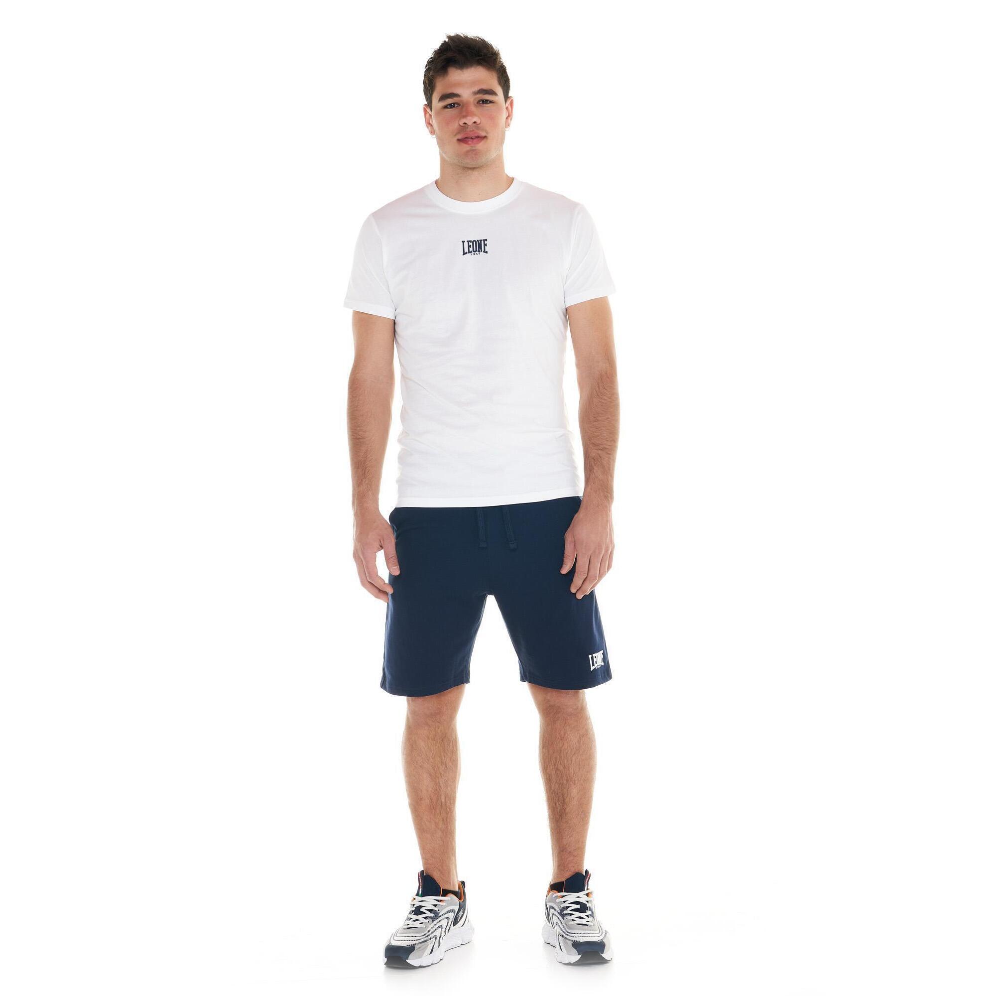 Leone 1947 Apparel - Ensemble Complet Homme Composé Du T-shirt Et Du Short Leone Basic - Survêtement - Blanc|bleu - 40 M - Decathlon