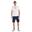 Set complet pentru bărbați, format din tricou și pantaloni scurți Leone Basic
