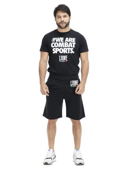 Completo set da uomo composto da t-shirt e pantaloncini Leone Basic