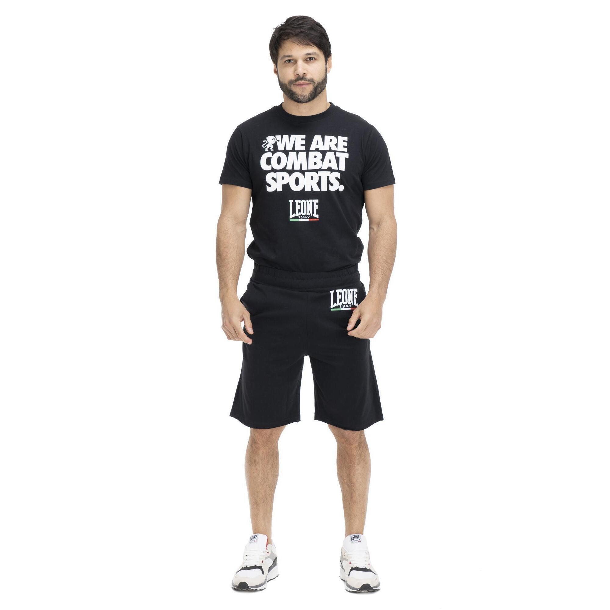 Leone 1947 Apparel - Ensemble Complet Homme Composé Du T-shirt Et Du Short Leone Basic - Survêtement - Noir - S - Decathlon