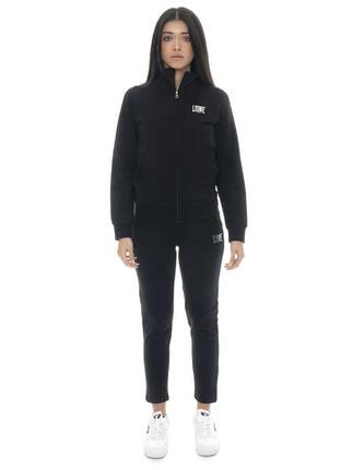 Survêtement femme en coton non polaire avec col et zip Leone Summer Bright