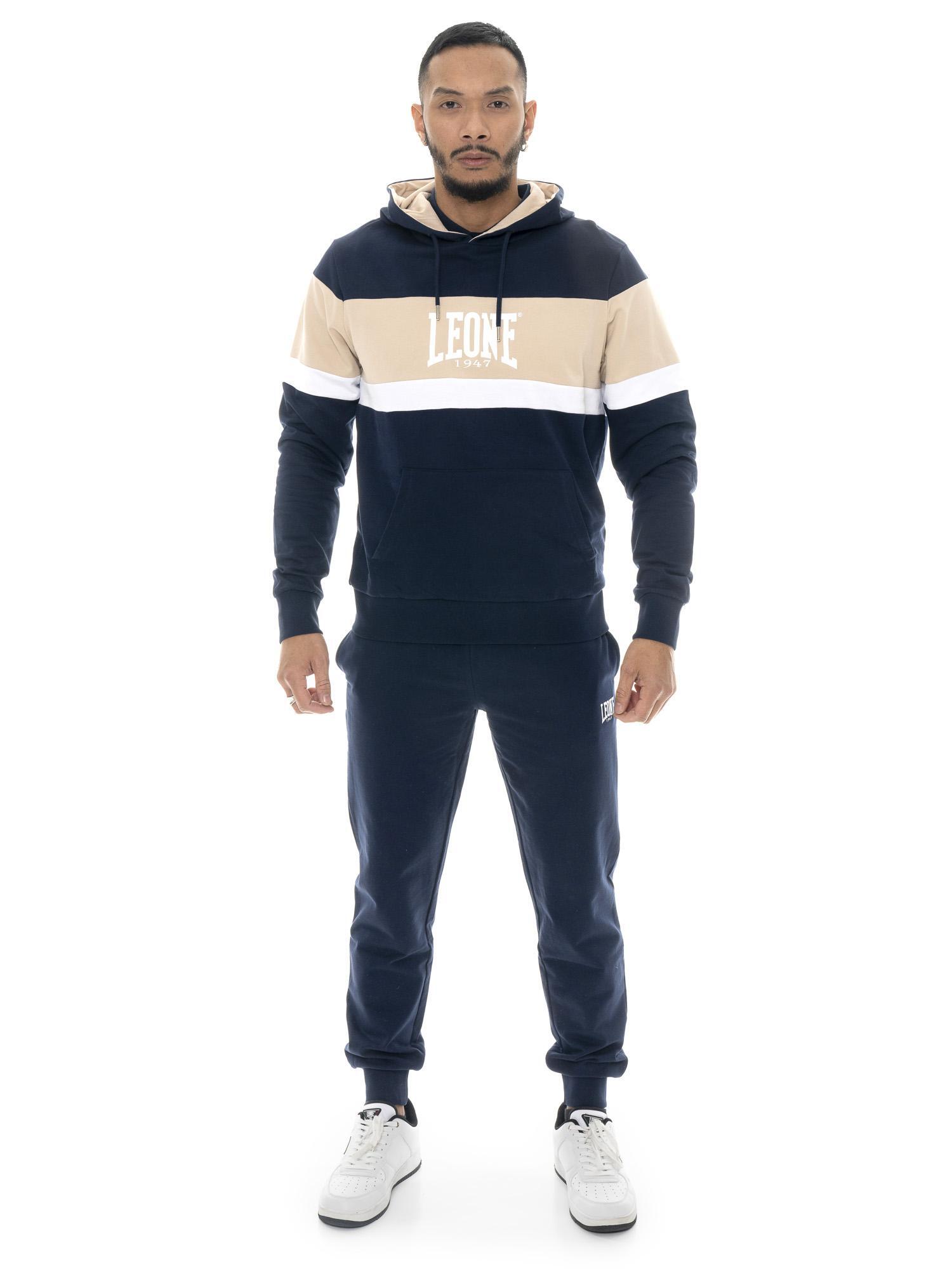 Tute Sportive Tuta Leone Uomo Felpa Tuta Leone Iconic Con