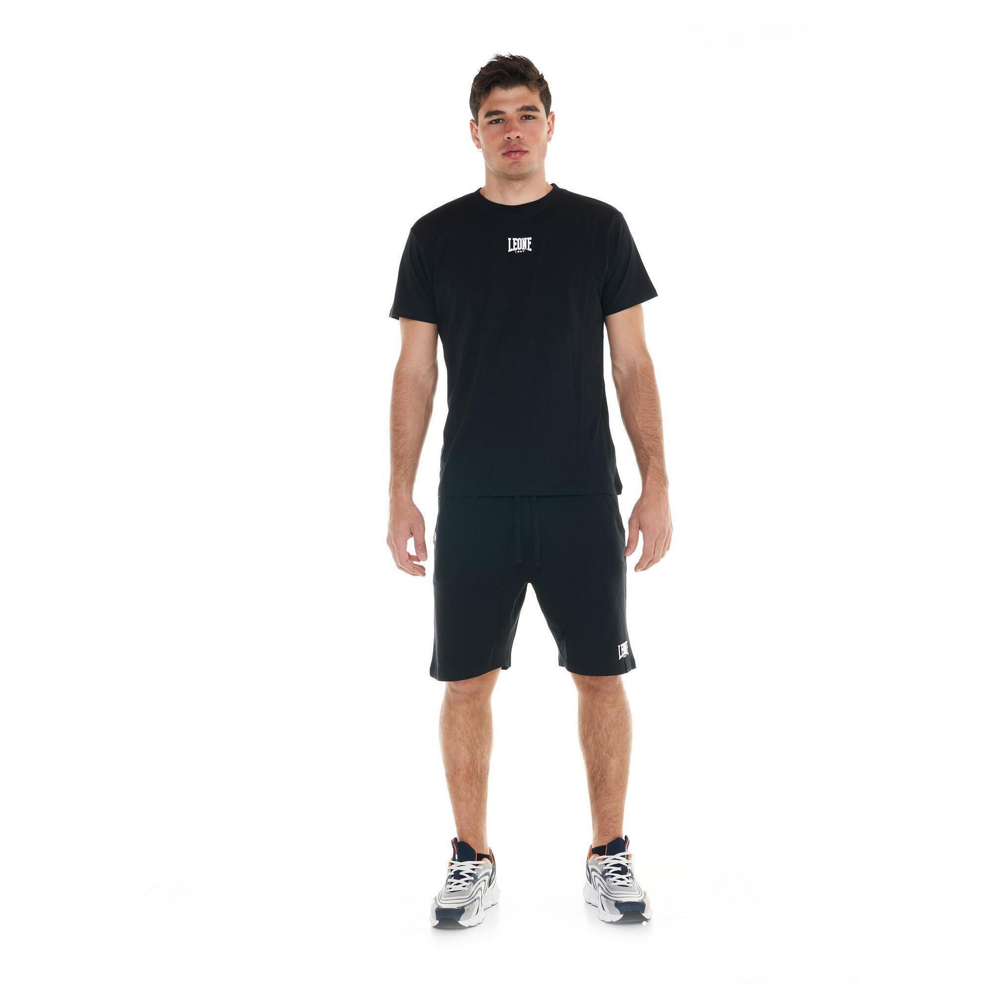 Leone 1947 Apparel - Ensemble Complet Homme Composé Du T-shirt Et Du Short Leone Basic - Survêtement - Noir - 40 M - Decathlon