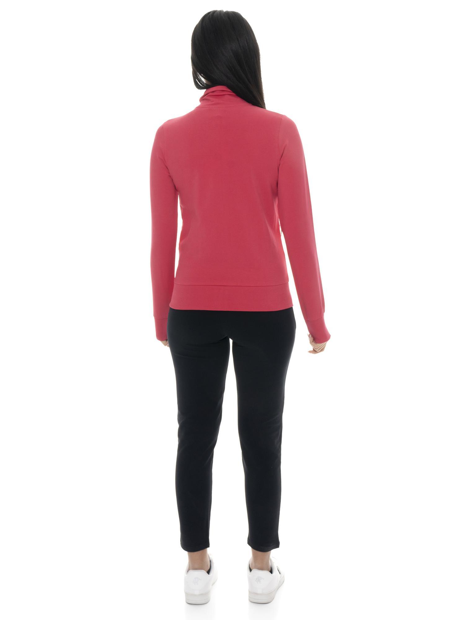 Leone Summer Bright katoenen trainingspak met rits en kraag voor dames 4/7