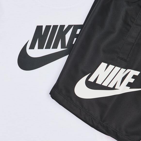 Completo bambino nike futura set - bianco/nero 3/3
