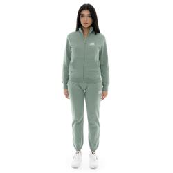 Survêtement femme Leone Spring Vibes en coton non polaire avec col et zip