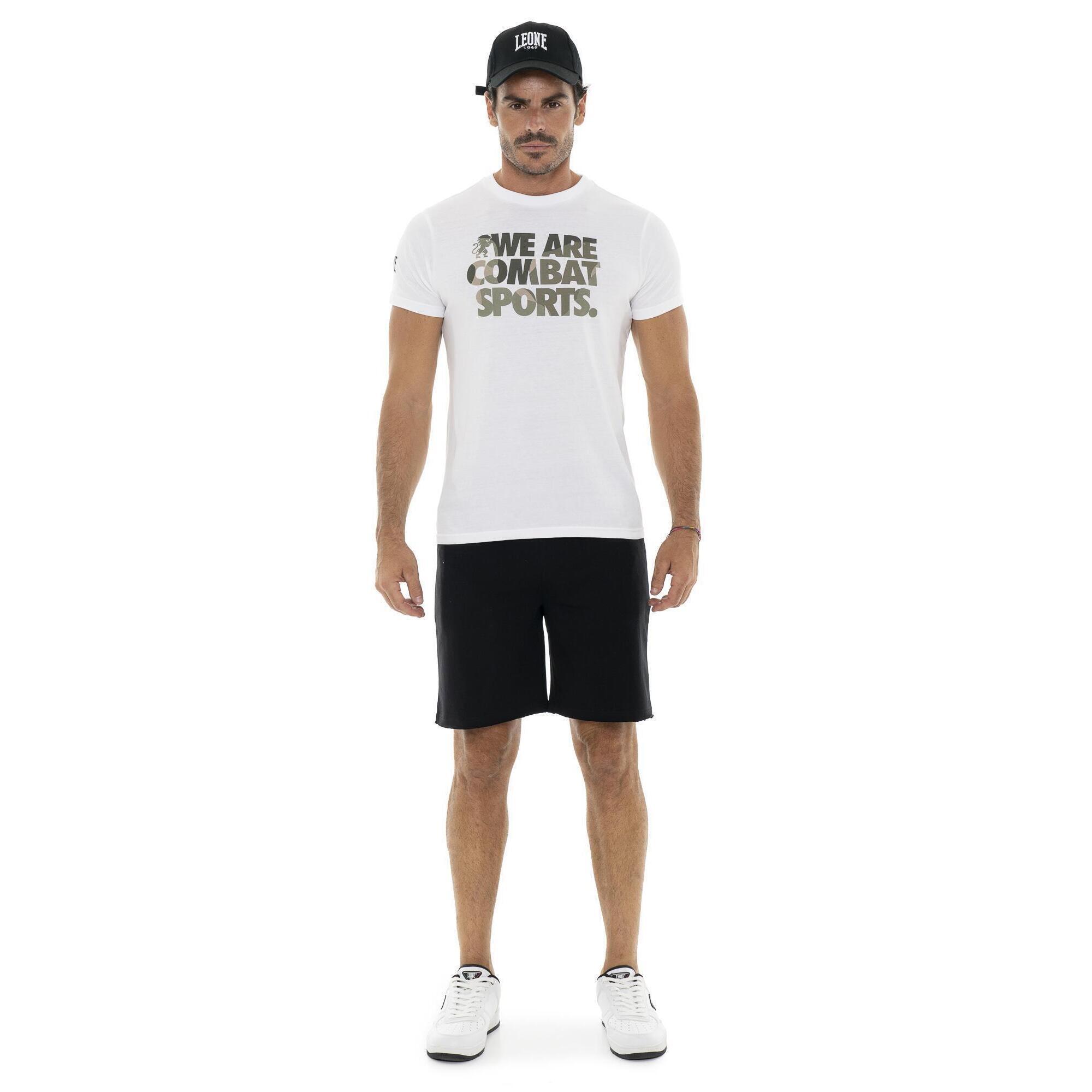 Leone 1947 Apparel - Ensemble Complet Homme Avec T-shirt Et Short Camouflage Leone Military 1947 - Survêtement - Blanc|noir - 56 3xl - Decathlon