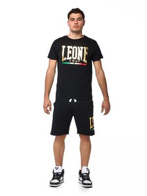 Complete herenset bestaande uit vintage leone basic t-shirt en korte broek